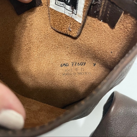 Frye Tall Boots - 6 Brown Distress 💛 - Picture 6 of 6